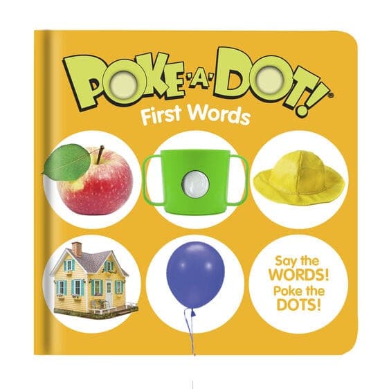 Melissa & Doug-Small Poke A Dot: First Words-31356-Legacy Toys