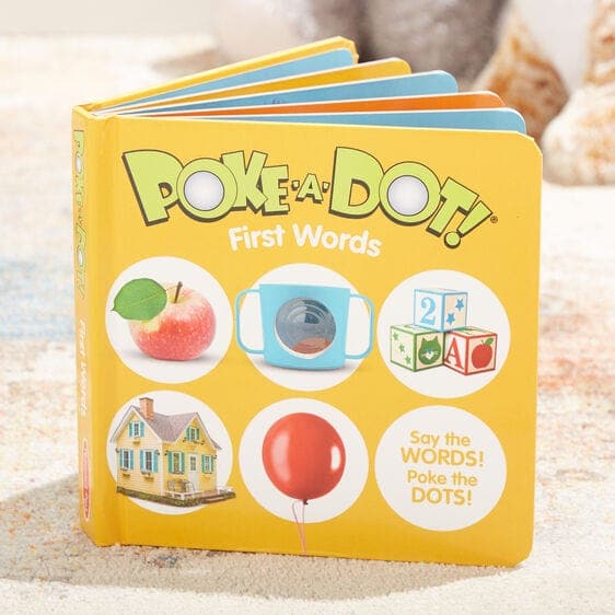 Melissa & Doug Children's Book - Poke-A-Dot: Dinosaurs A to Z (Board Book  with Buttons to Pop) - Dinosaur Pop It Book, Push Pop Book For Toddlers And