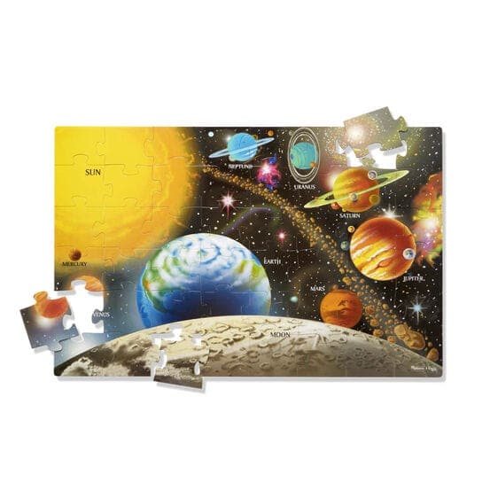 Melissa & Doug-Solar System Floor Puzzle - 48 Pieces-0413-Legacy Toys