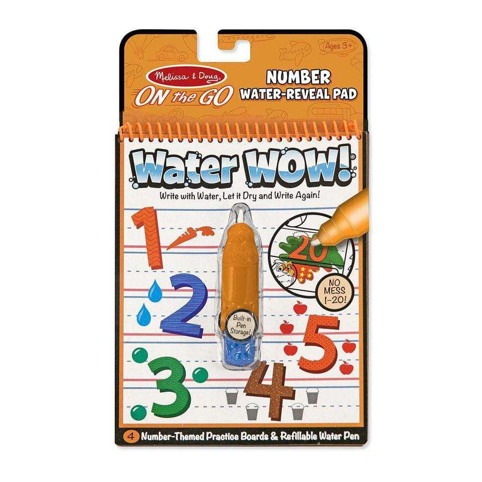 Melissa & Doug-Water Wow! Water Reveal Pads-5399-Numbers-Legacy Toys