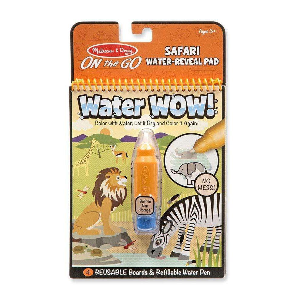 Melissa & Doug-Water Wow! Water Reveal Pads-9441-Safari-Legacy Toys