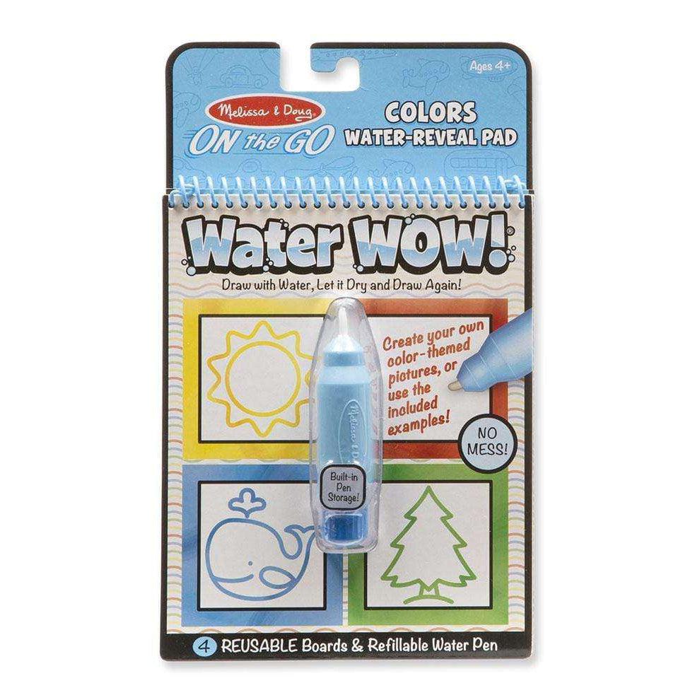 Melissa & Doug-Water Wow! Water Reveal Pads-9444-Colors & Shapes-Legacy Toys