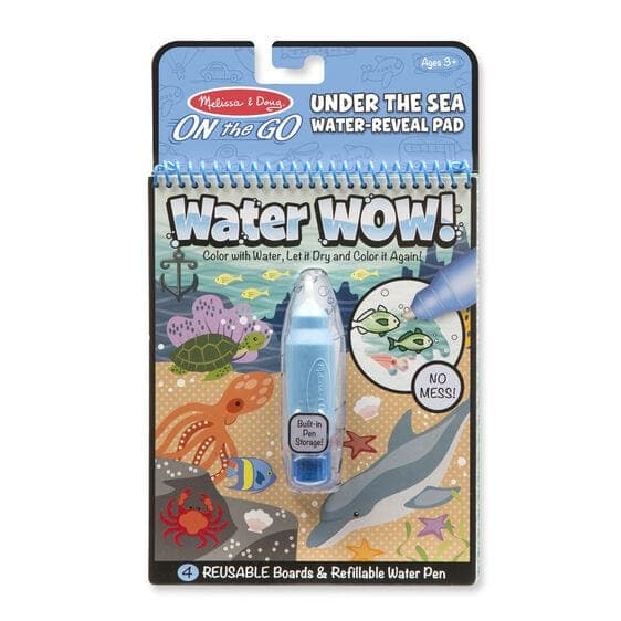 Melissa & Doug-Water Wow! Water Reveal Pads-9445-Under the Sea-Legacy Toys