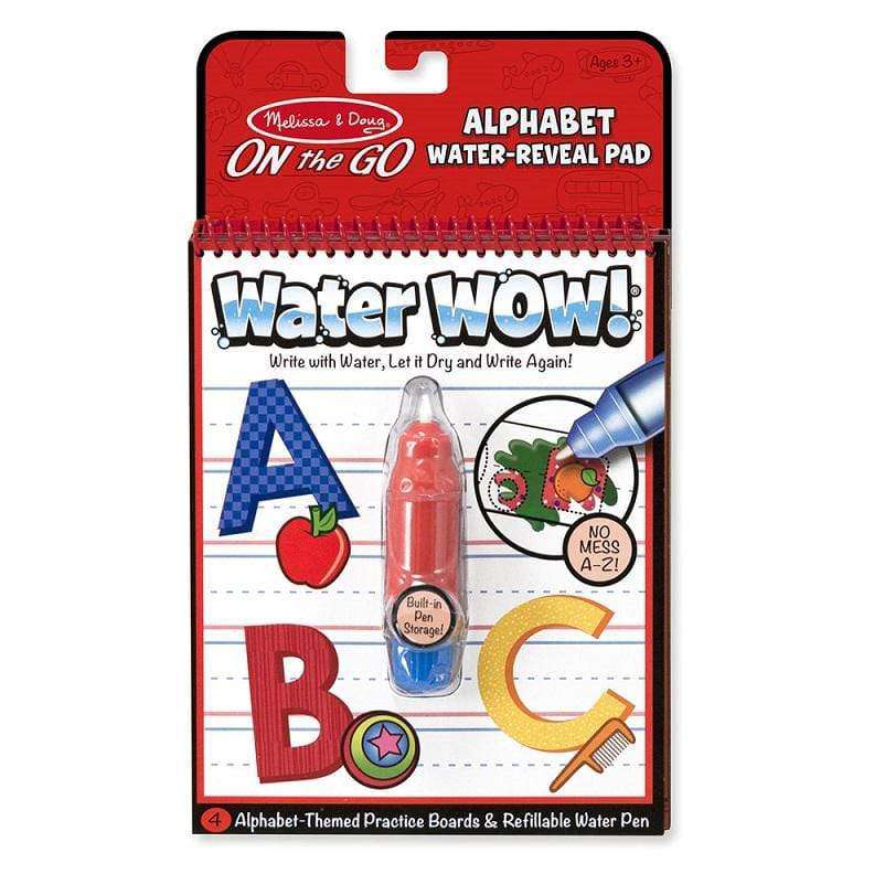 Melissa & Doug-Water Wow! Water Reveal Pads-5389-Alphabet-Legacy Toys