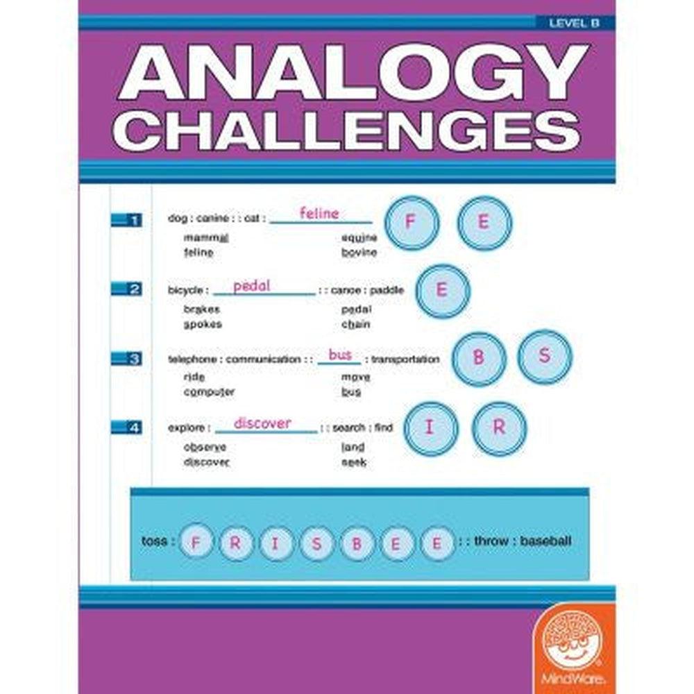 MindWare-Analogy Challenges - Level B-25071-Legacy Toys