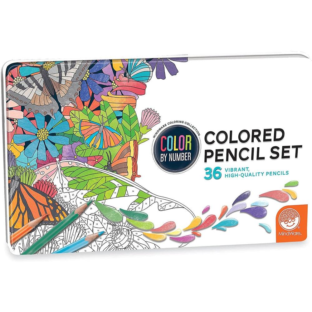 MindWare-Color By Number 36 Color Pencil Set-68539-Legacy Toys