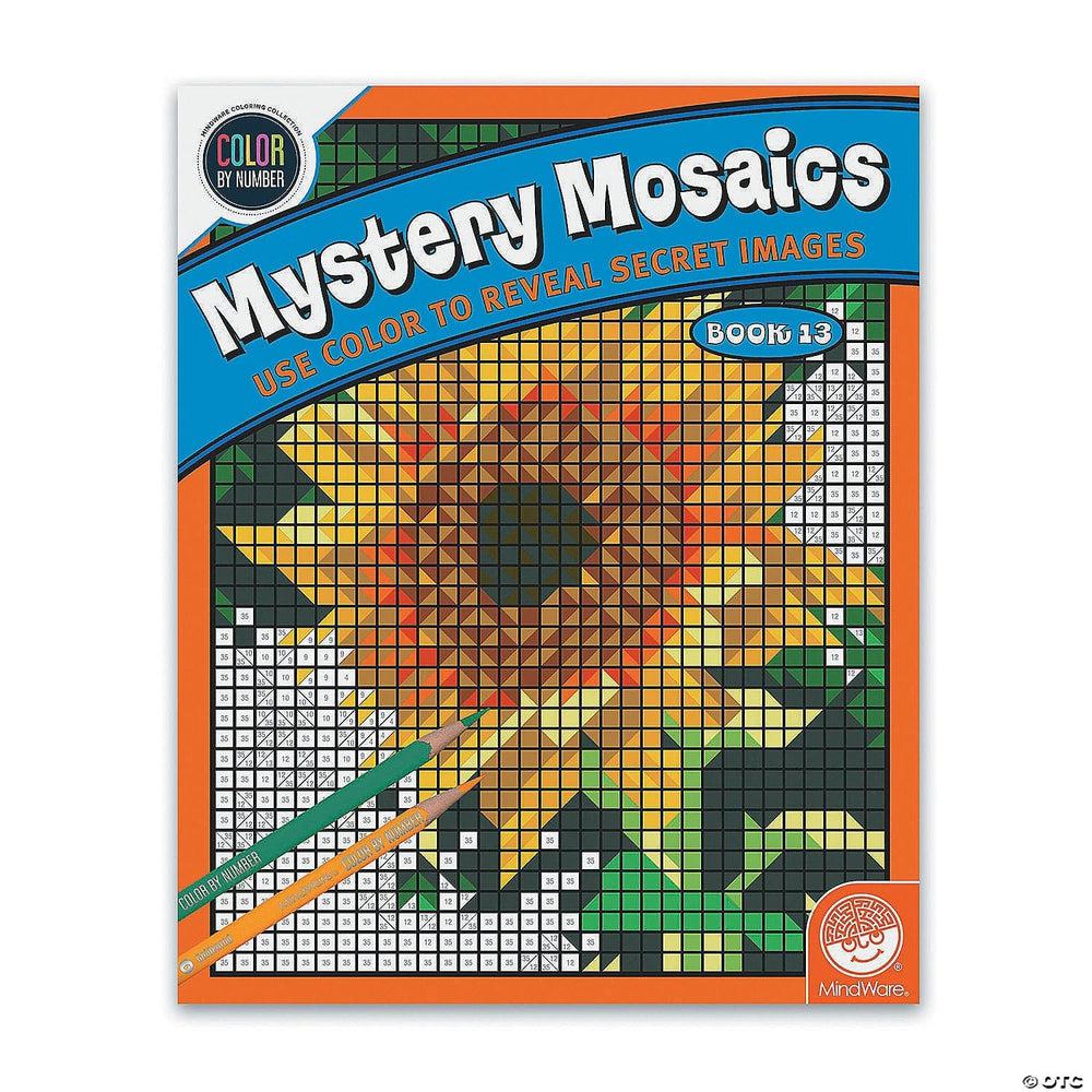 MindWare-Color By Number - Mystery Mosaics - Book 13-13820083-Legacy Toys