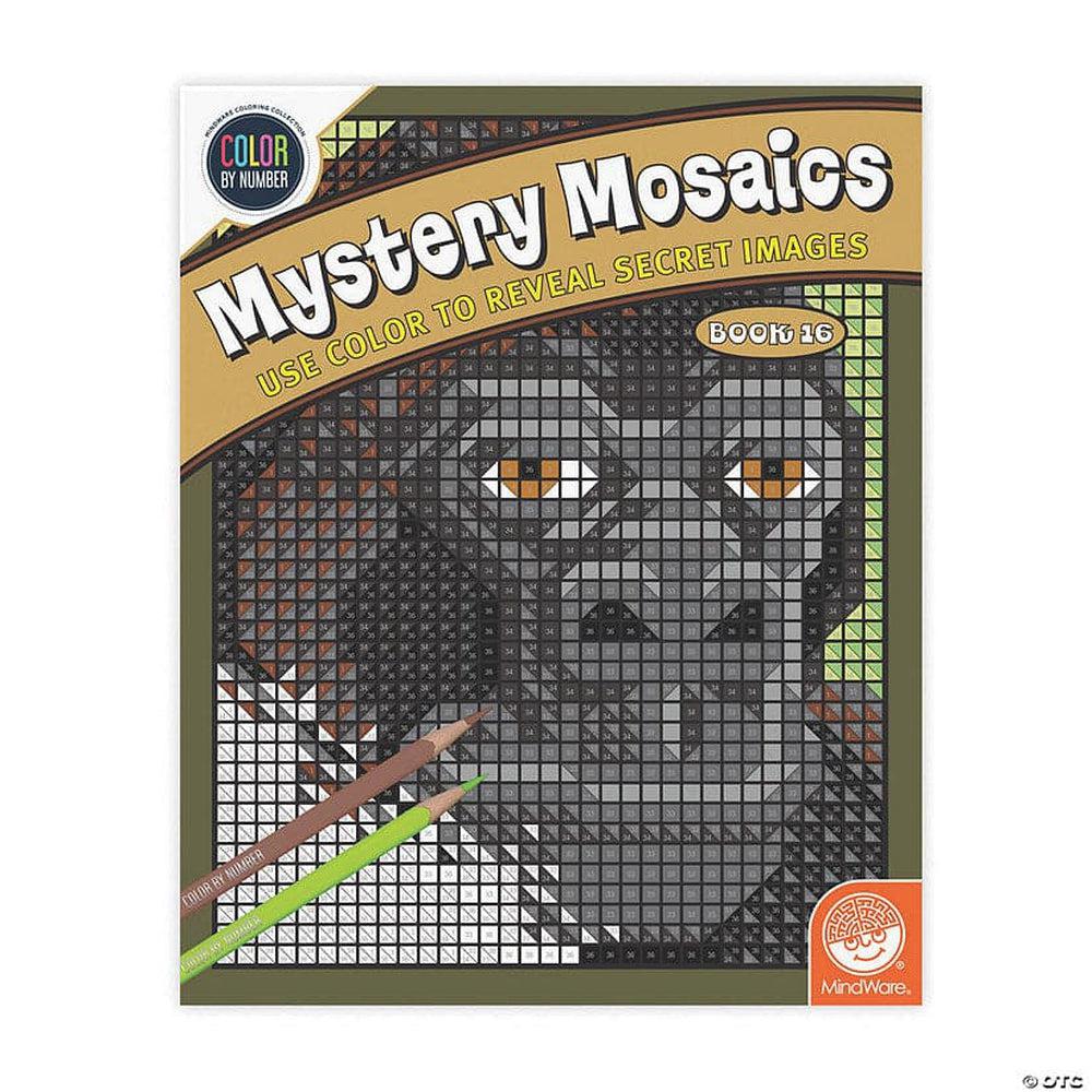 MindWare-Color By Number - Mystery Mosaics - Book 16-13937190-Legacy Toys