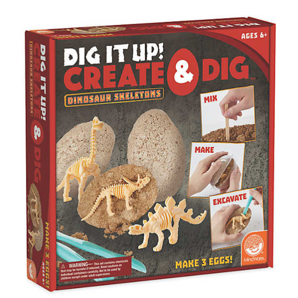 MindWare-Dig It Up! create And Dig Eggs-13936177-Legacy Toys