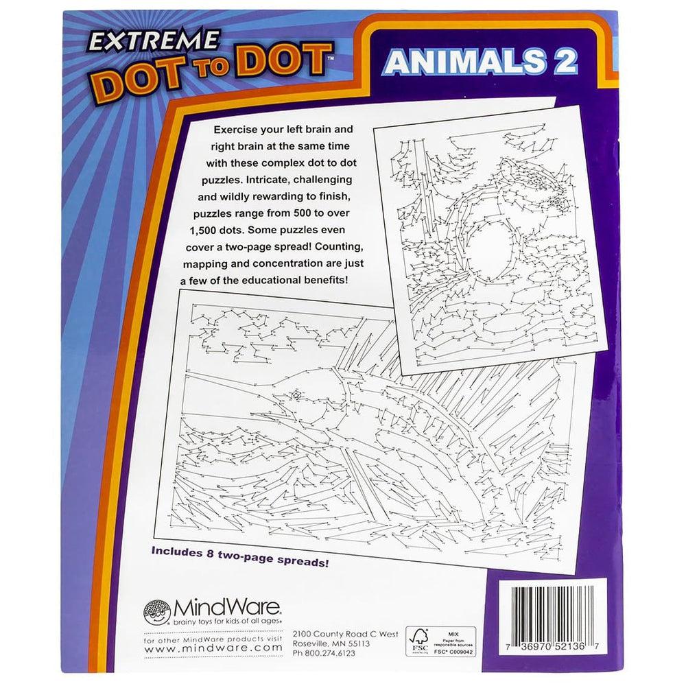 MindWare-Extreme Dot to Dot - Animals 2-52136-Legacy Toys