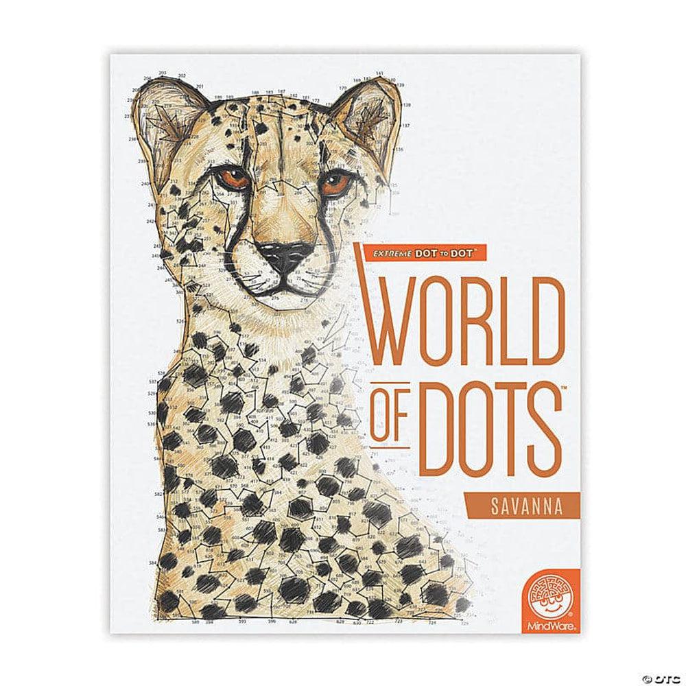 MindWare-Extreme Dot to Dot - World of Dots - Savanna-13933567-Legacy Toys