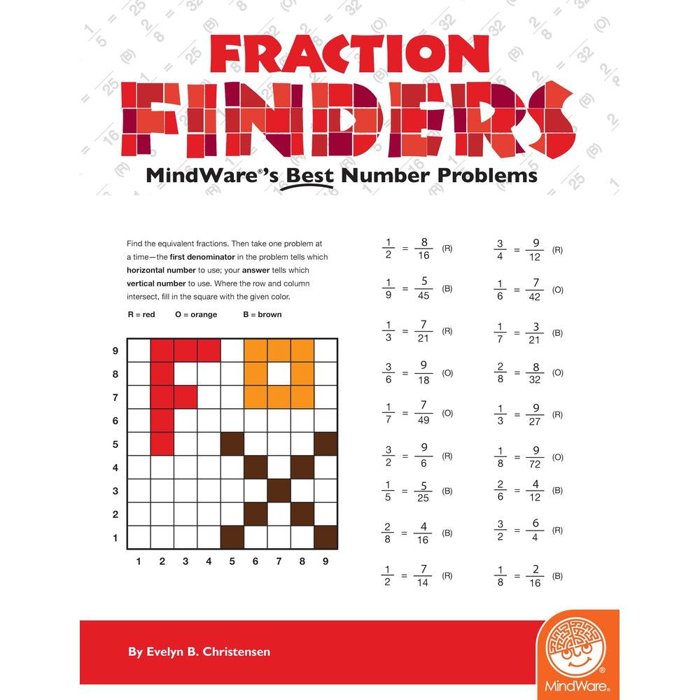 MindWare-Math Mosaics - Fraction Finders-36235-Legacy Toys