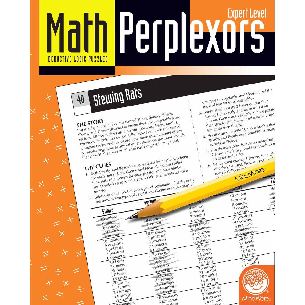 MindWare-Math Perplexors - Expert Level-MIN40003-Legacy Toys