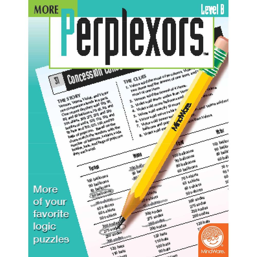Perplexors Math Kid Educational Workbooks