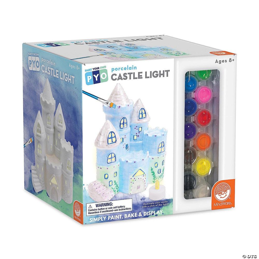 Mindware-Paint Your Own Porcelain: Castle Light-14122790-Legacy Toys