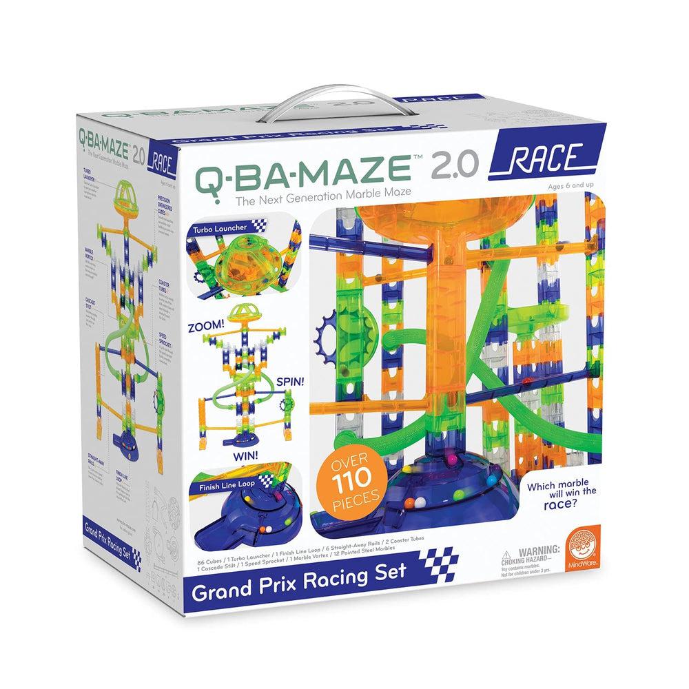 Mindware-Q-Ba-Maze: Grand Prix Racing Set-14097855-Legacy Toys