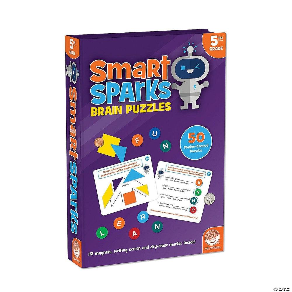 MindWare-Smart Sparks Brain Puzzles - 5th Grade-14097859-Legacy Toys