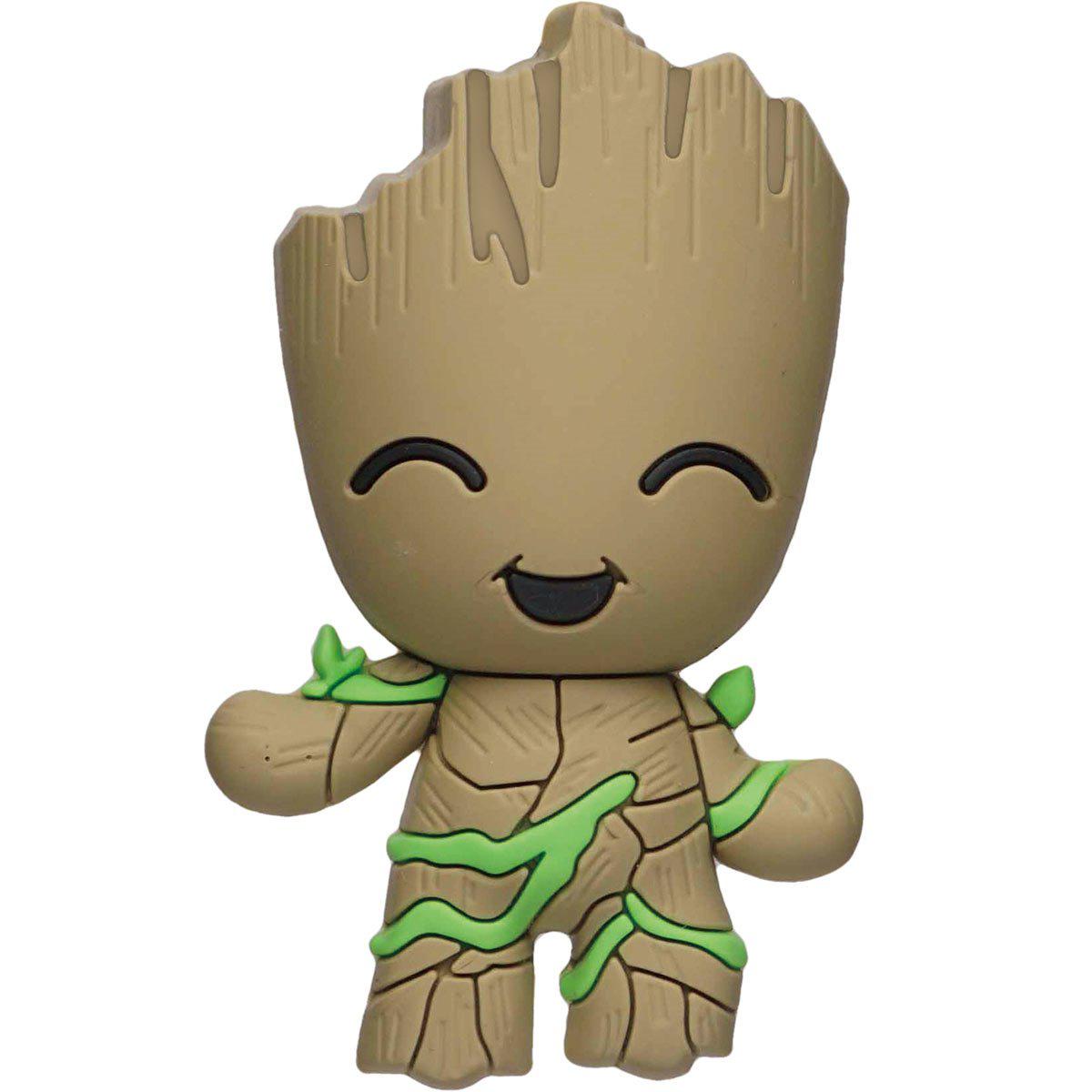 Monogram-3D Foam Collectible Magnet - Marvel Dancing Groot-69337-Legacy Toys