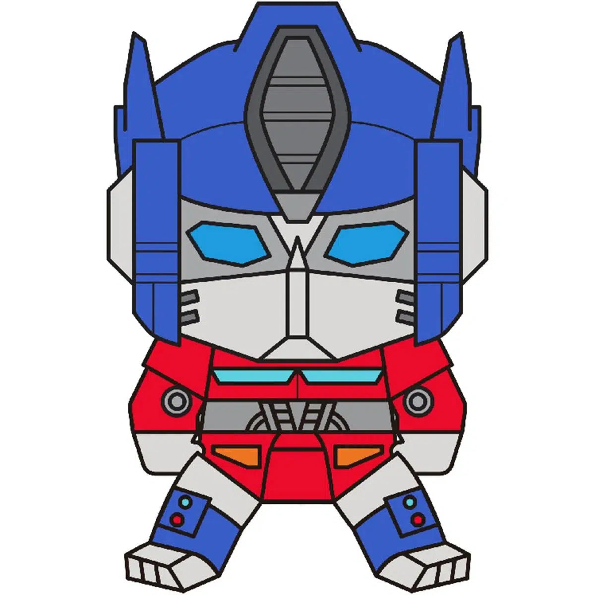 Monogram-3D Foam Collectible Magnet - Transformers Optimus Prime-72026-Legacy Toys