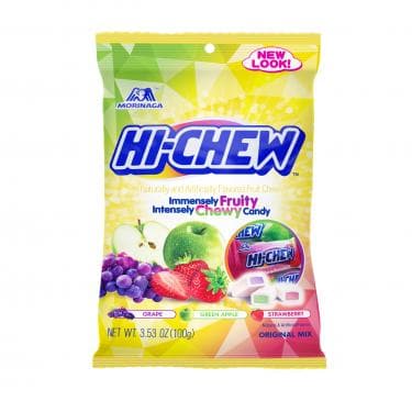 Morinaga-Hi-Chew Bag Original Mix - 3.53 oz. Peg Bag-15331-Legacy Toys