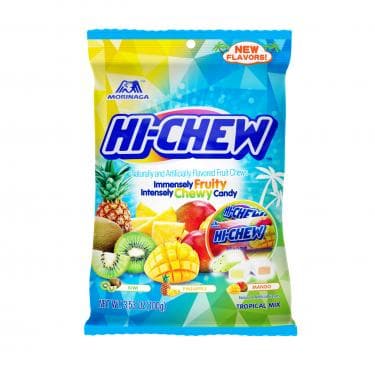 Morinaga-Hi-Chew Bag Tropical Mix - 3.53 oz. Peg Bag-15340-Legacy Toys