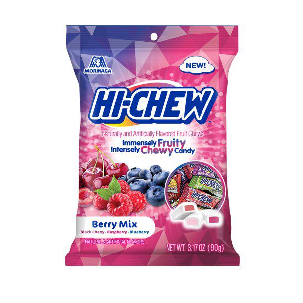 Morinaga-HI-CHEW Berry Mix Peg Bag 3.17oz-55560-Legacy Toys