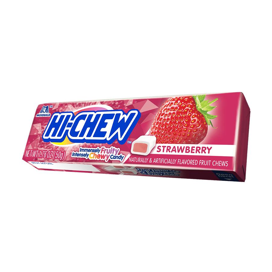 Morinaga-Hi-Chew Stick Strawberry 1.76 oz.-10363-Legacy Toys