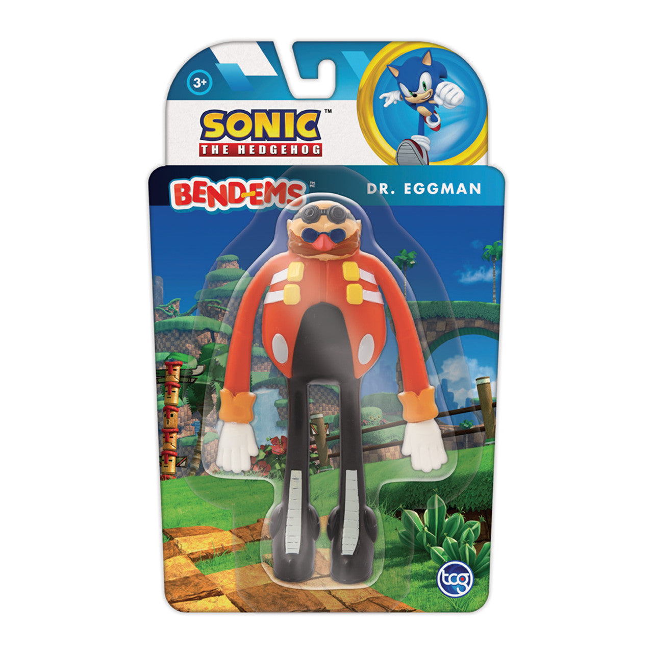 NJ Croce-Bend-Ems Sonic The Hedgehog Dr. Eggman-55023-Legacy Toys