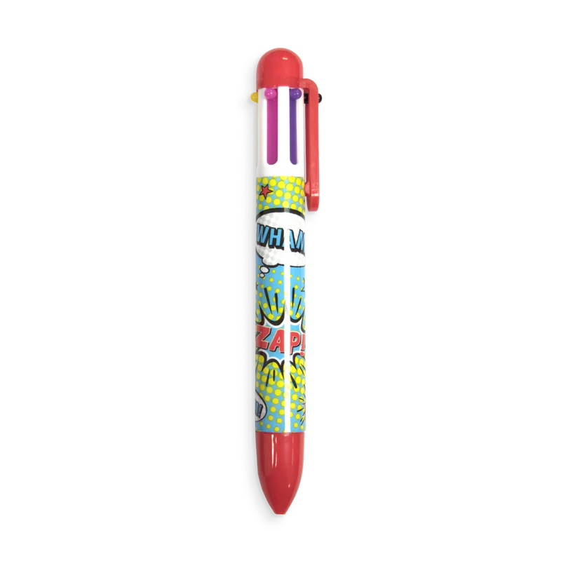 Ooly-6 Click Pen-Comic Attack-132-062-Legacy Toys