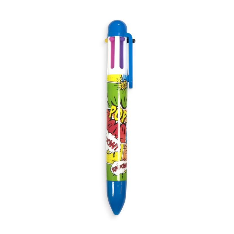 Ooly-6 Click Pen-Comic Attack-132-062-Legacy Toys