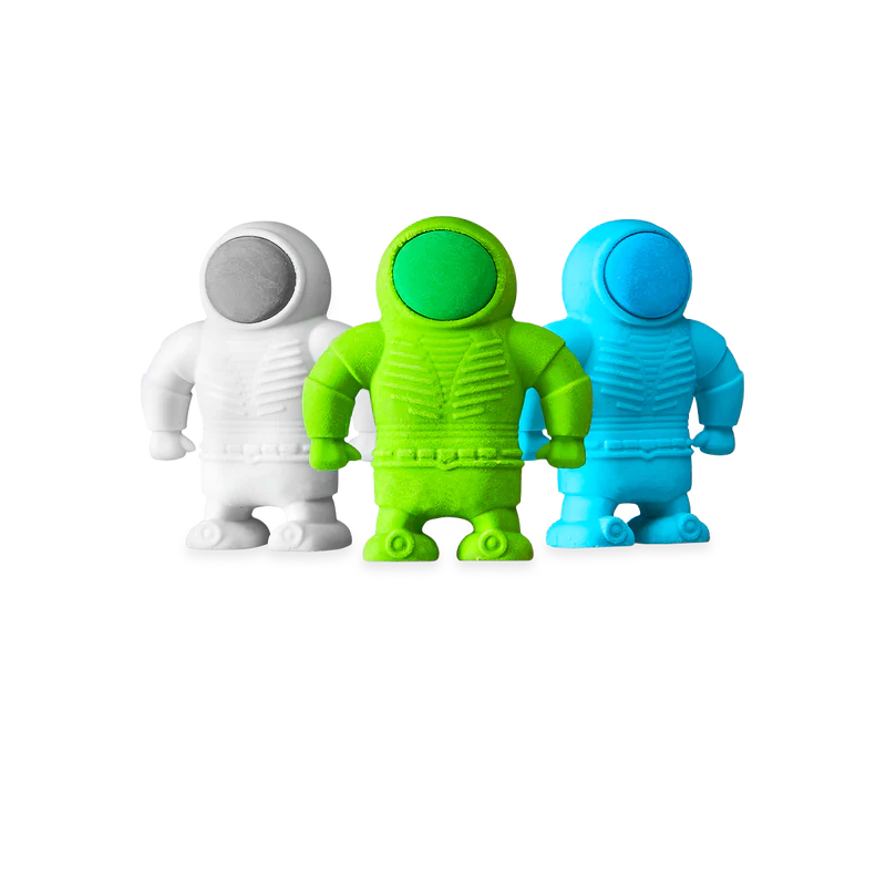 Ooly-Astronaut Erasers Set of 3-112-087-Legacy Toys