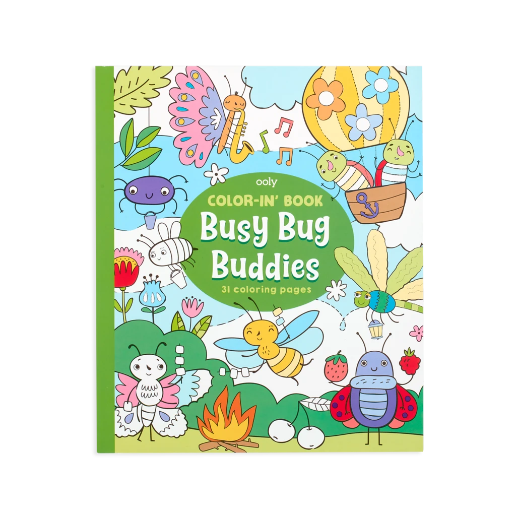 Ooly-Color In Book - Busy Bug Buddies-118-246-Legacy Toys