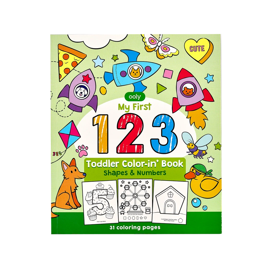 Ooly-Color In Book - Toddler 123 Shapes And Numbers-118-259-Legacy Toys
