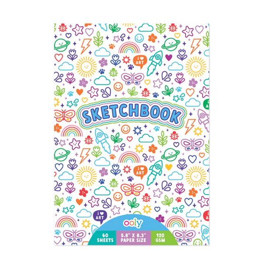 Ooly-Colorful Doodles Sketchbook-118-301-Legacy Toys