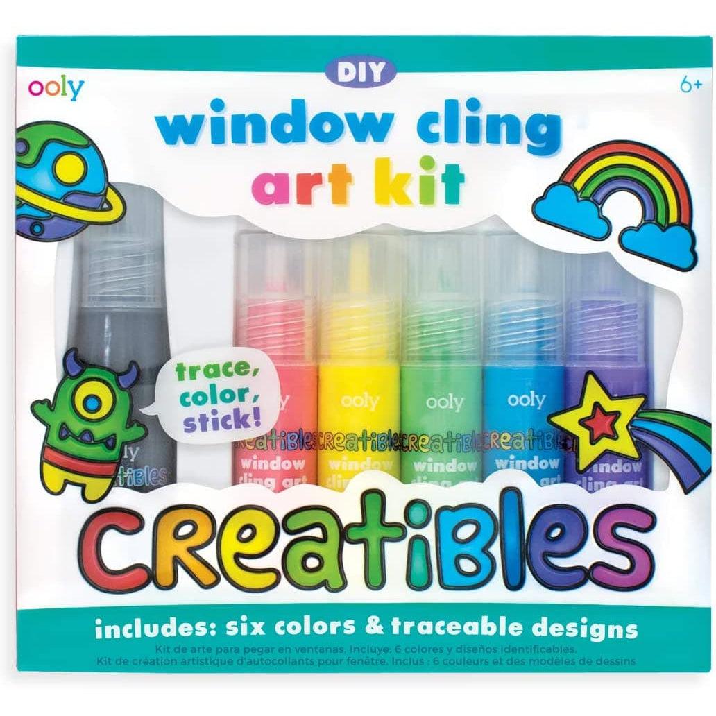 Ooly-Creatibles DIY Window Cling Art Kit-161-033-Legacy Toys