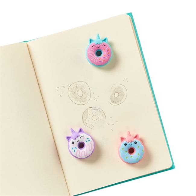 Ooly-Magic Bakery Unicorn Donuts Scented Erasers Set of 3-112-090-Legacy Toys