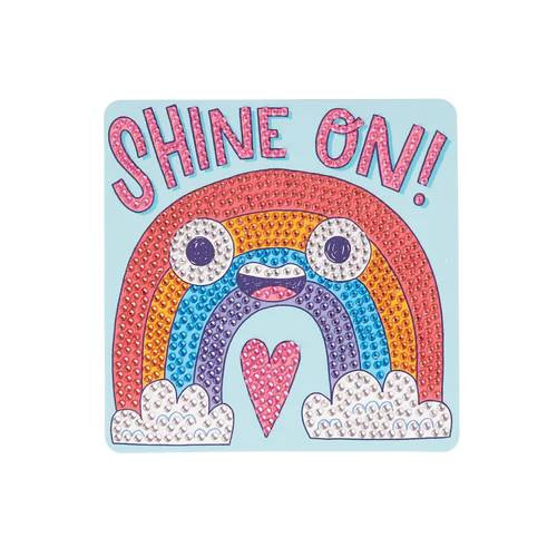 Ooly-Razzle Dazzle DIY Gem Art Kit: Rad Rainbow-161-081-Legacy Toys