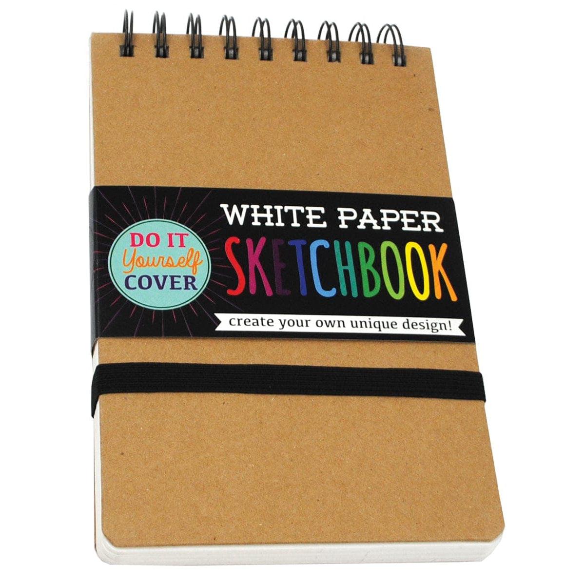 Black Paper Sketchbook: Cute Unicorn Sketchbook For Girls - Girl