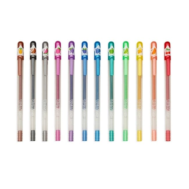 Ooly-Yummy Yummy Scented Glitter Gel Pens 2.0 - Set of 12-132-105-Legacy Toys