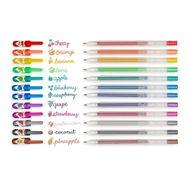 Ooly-Yummy Yummy Scented Glitter Gel Pens 2.0 - Set of 12-132-105-Legacy Toys