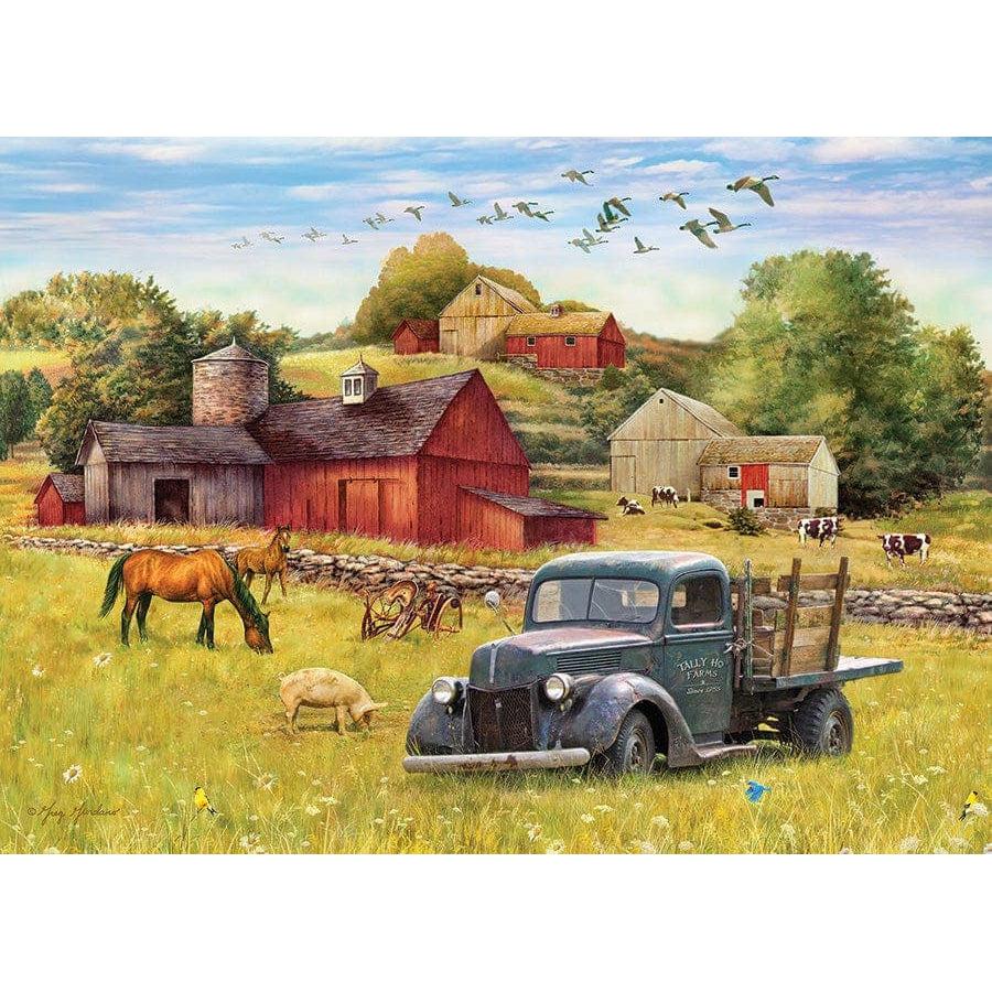 Outset Media-Summer Afternoon on the Farm - 1,000 Piece Puzzle-80002-Legacy Toys