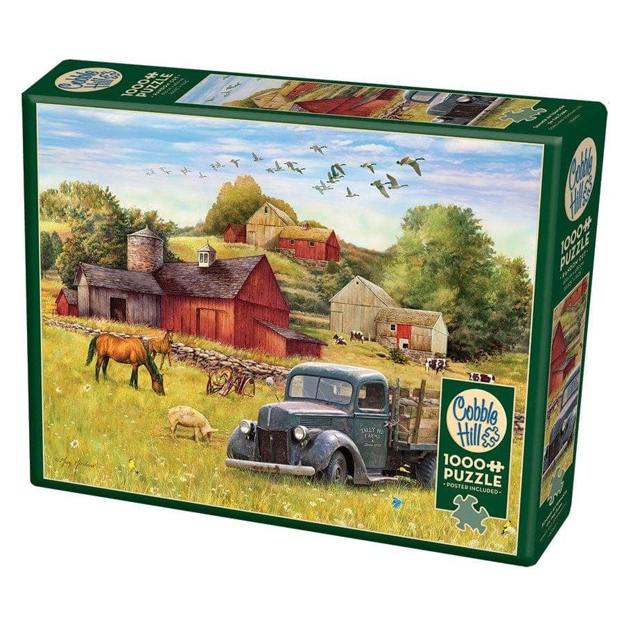 Outset Media-Summer Afternoon on the Farm - 1,000 Piece Puzzle-80002-Legacy Toys