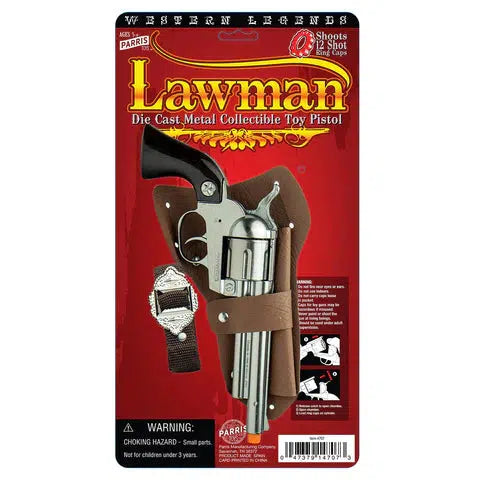 Parris Toys-Lawman Toy Pistol-4707C-Legacy Toys