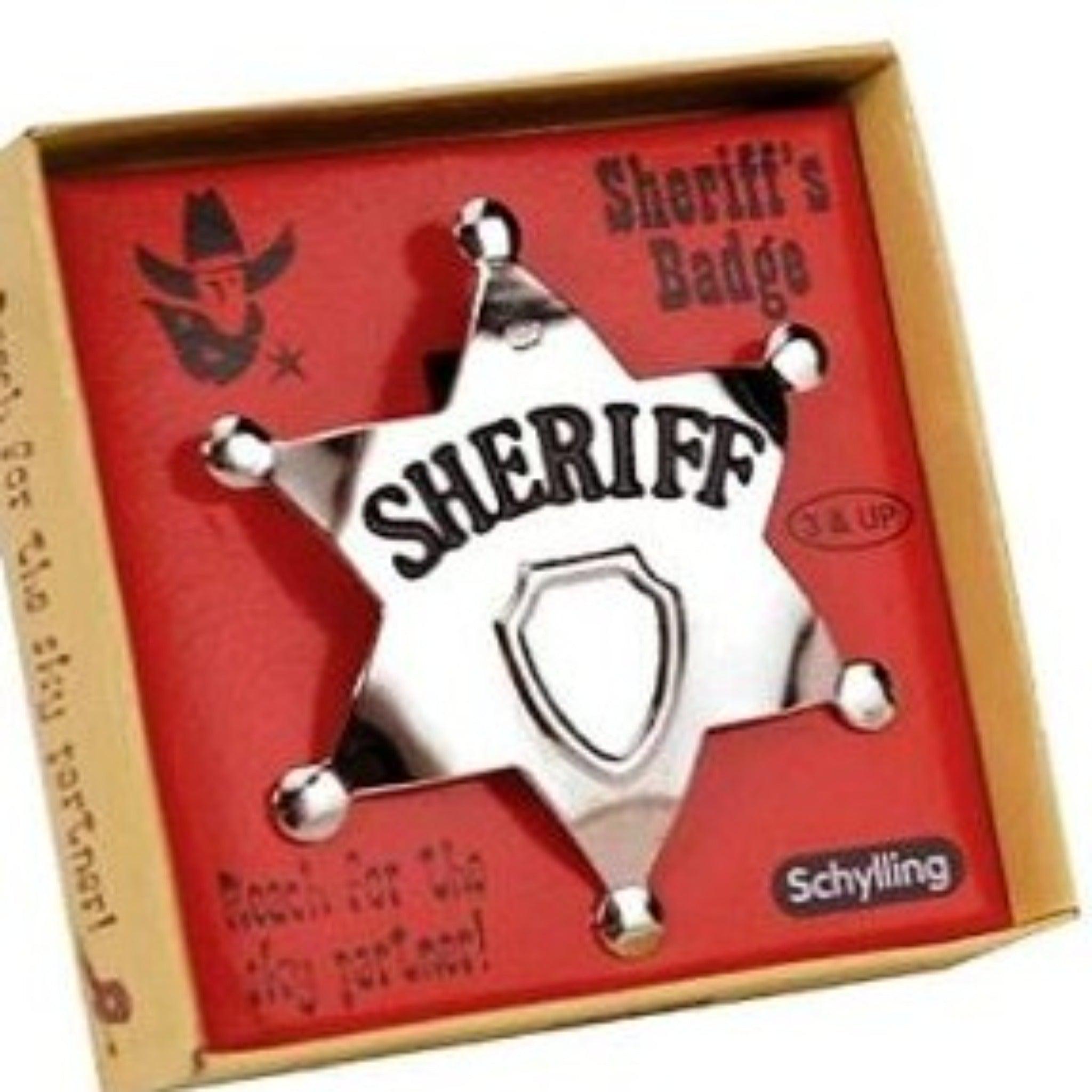 Parris Toys-Metal Sheriff Badge-8513C-Legacy Toys