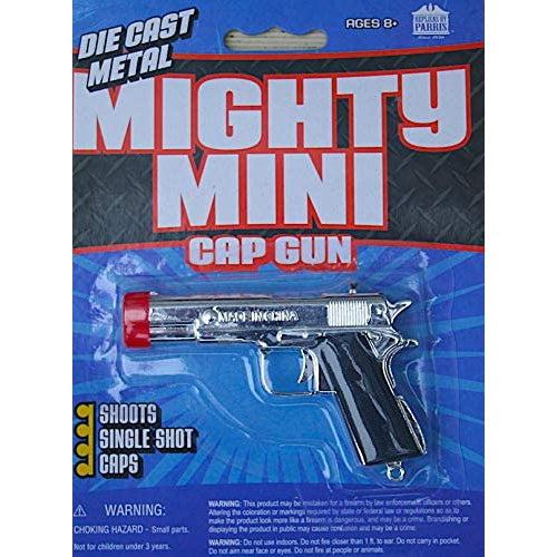 Parris Toys-Steel Shots Mini Cap Gun-4905C-Legacy Toys