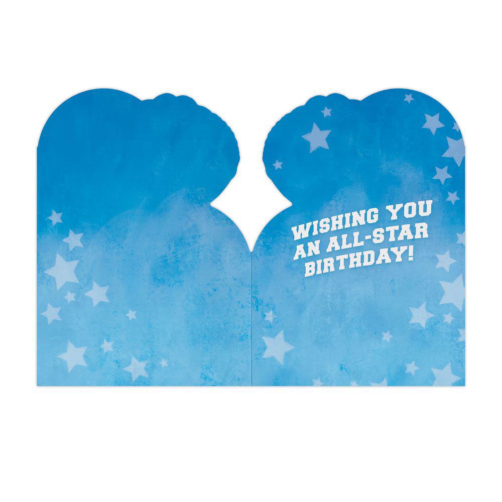 Peaceable Kingdom-All Star Foil Birthday Card-11092-Legacy Toys