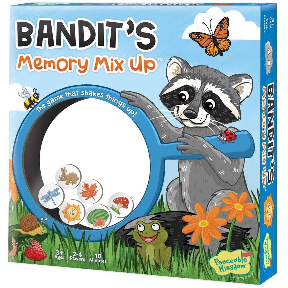 Peaceable Kingdom-Bandit's Memory Mix Up-GMK6-Legacy Toys