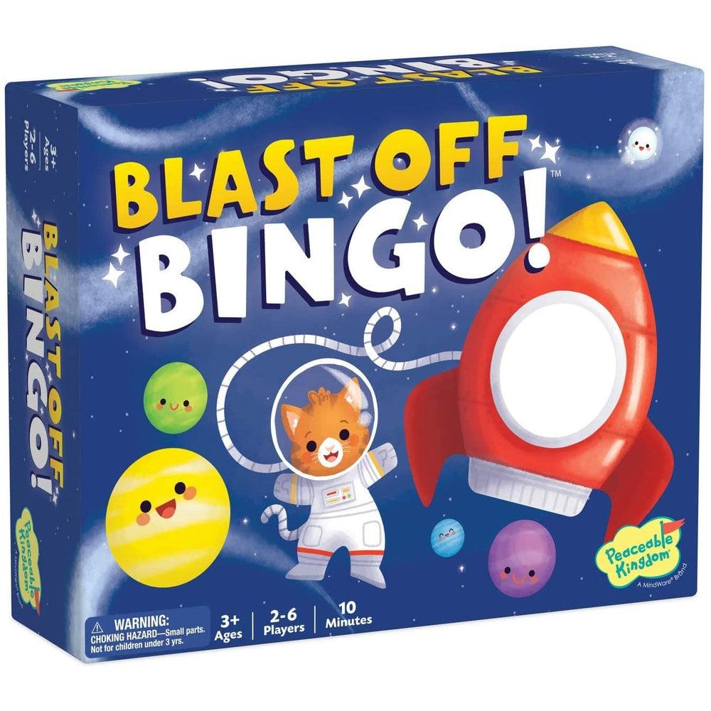 Peaceable Kingdom-Blast-Off Bingo!-GMK7-Legacy Toys