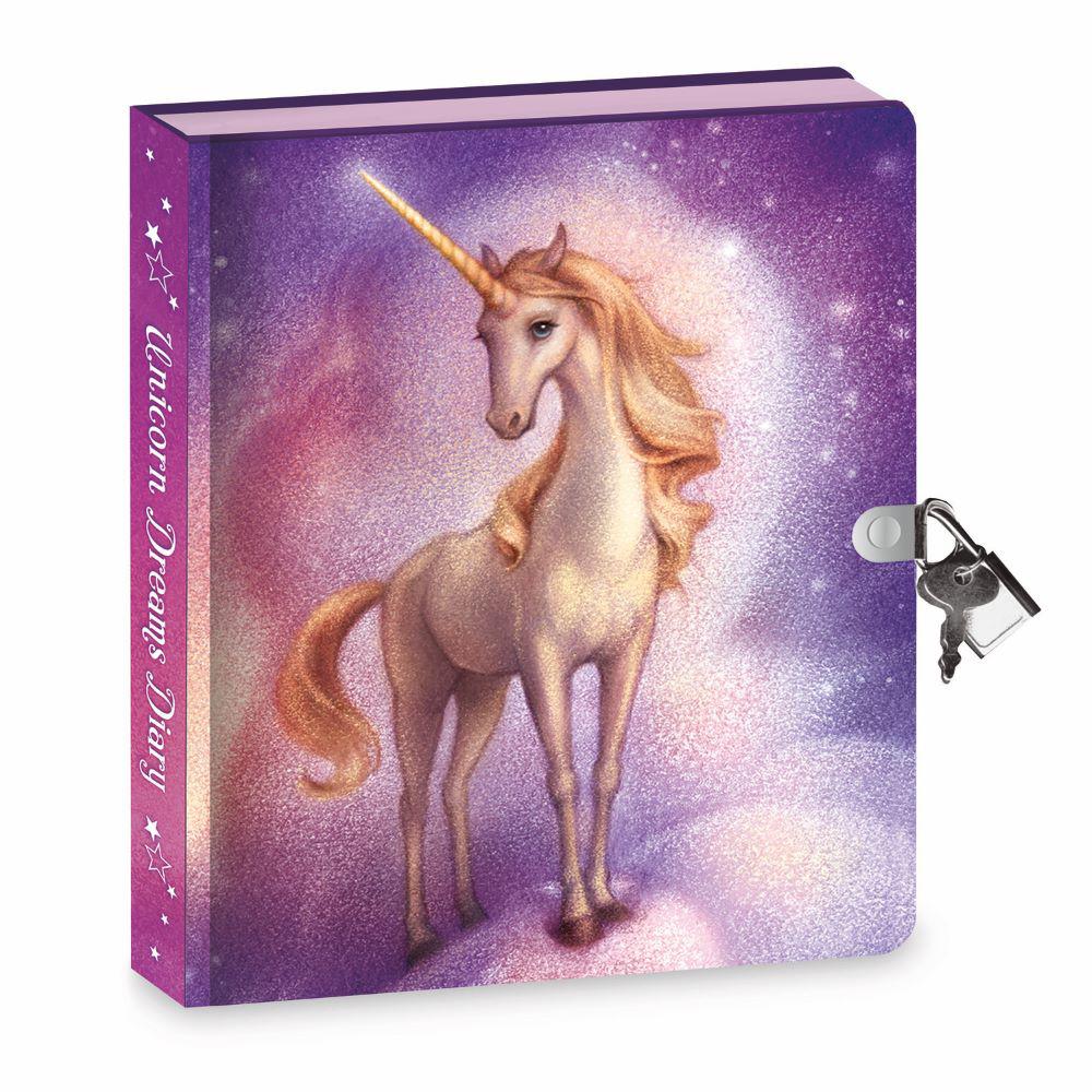 Peaceable Kingdom-Diary: Invisible Ink: Unicorn Dreams-5625-Legacy Toys