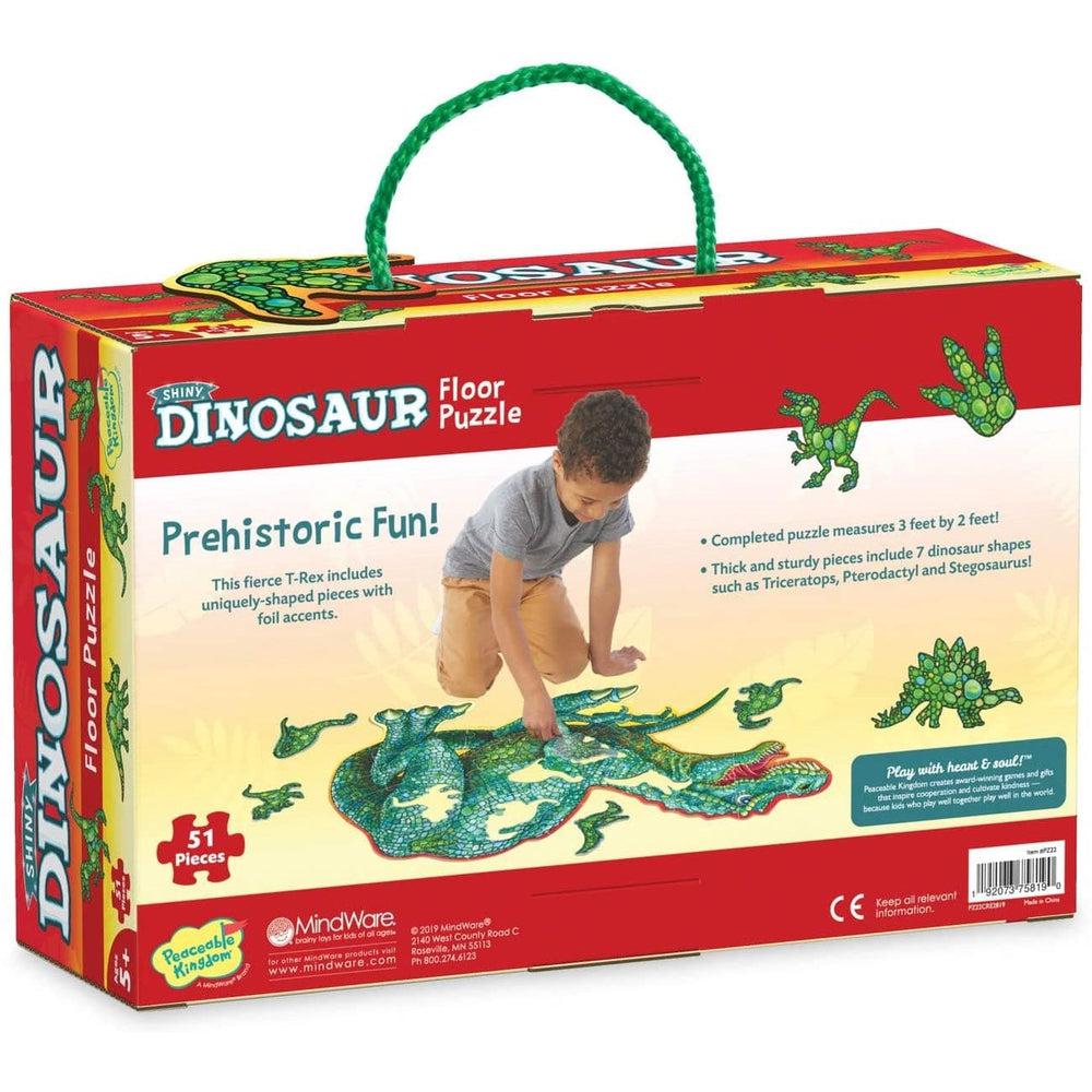 Peaceable Kingdom-Dinosaur Floor Puzzle 51 Pieces-PZ22-Legacy Toys